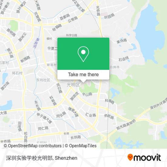 深圳实验学校光明部 map