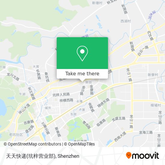 天天快递(坑梓营业部) map