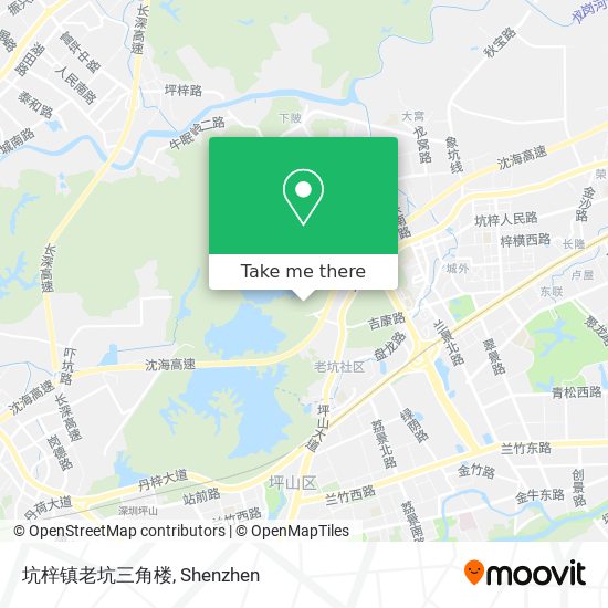 坑梓镇老坑三角楼 map