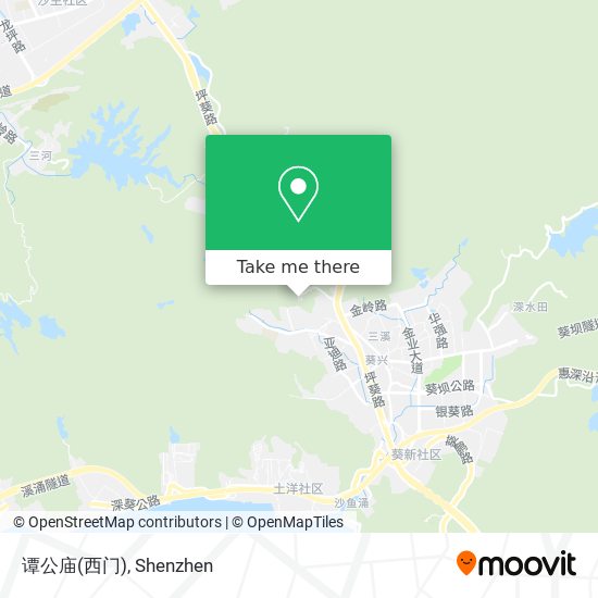 谭公庙(西门) map