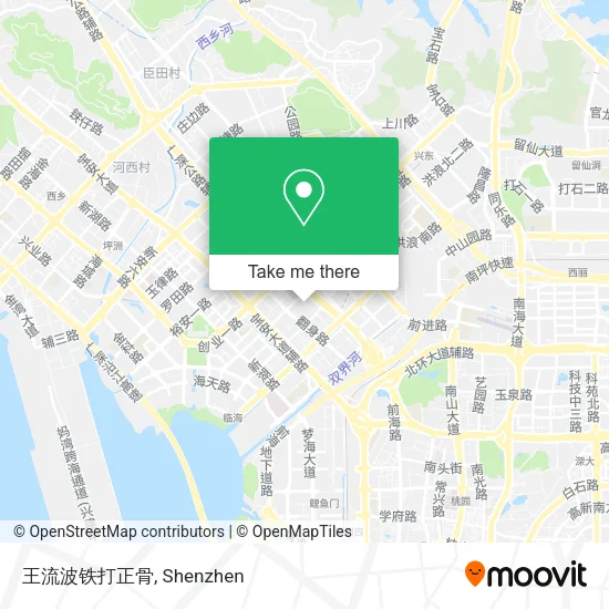 王流波铁打正骨 map