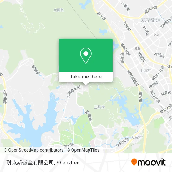 耐克斯钣金有限公司 map