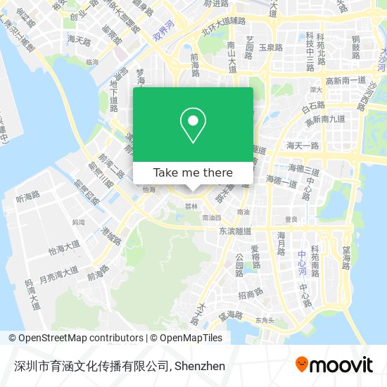 深圳市育涵文化传播有限公司 map