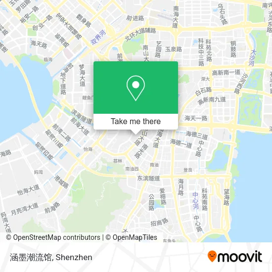涵墨潮流馆 map