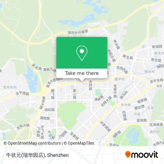 牛状元(瑞华园店) map