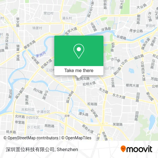 深圳置位科技有限公司 map