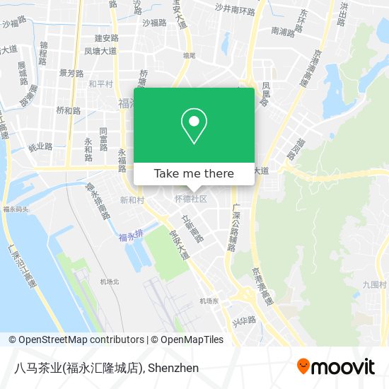 八马茶业(福永汇隆城店) map
