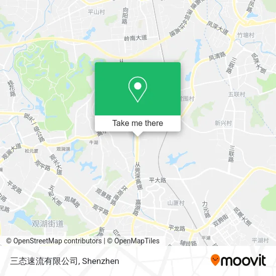 三态速流有限公司 map