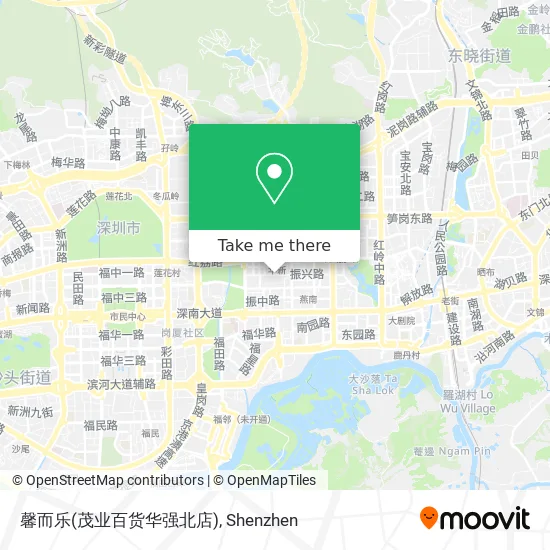 馨而乐(茂业百货华强北店) map