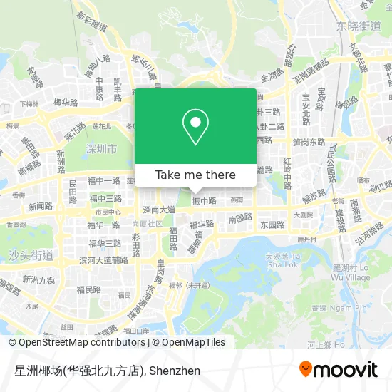 星洲椰场(华强北九方店) map