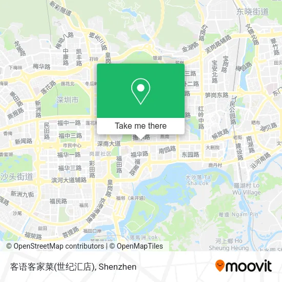 客语客家菜(世纪汇店) map