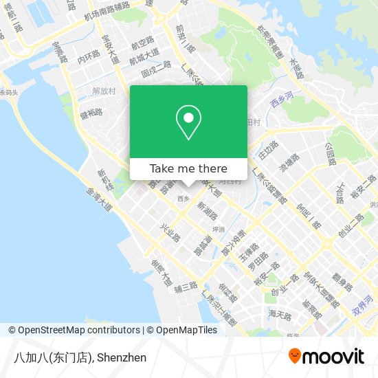 八加八(东门店) map