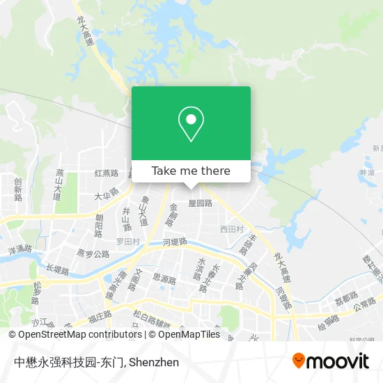 中懋永强科技园-东门 map