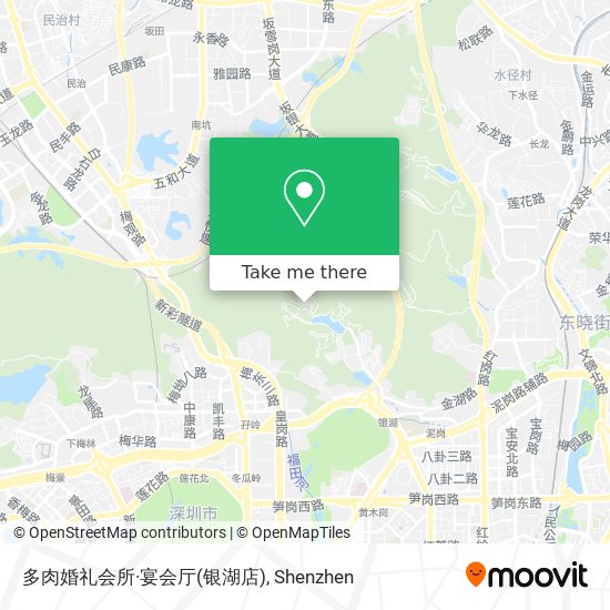 多肉婚礼会所·宴会厅(银湖店) map