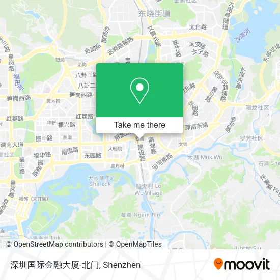 深圳国际金融大厦-北门 map