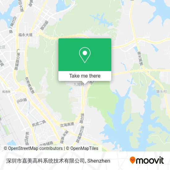 深圳市嘉美高科系统技术有限公司 map