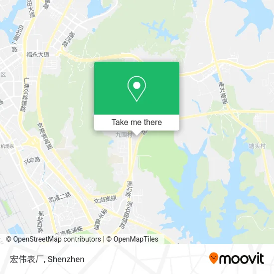宏伟表厂 map