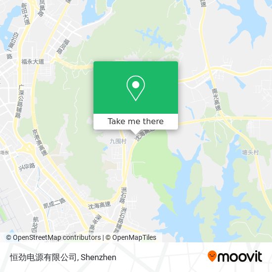 恒劲电源有限公司 map