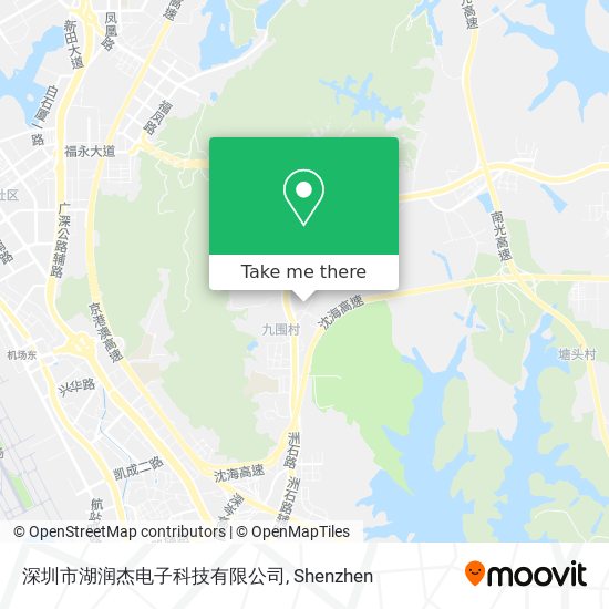 深圳市湖润杰电子科技有限公司 map