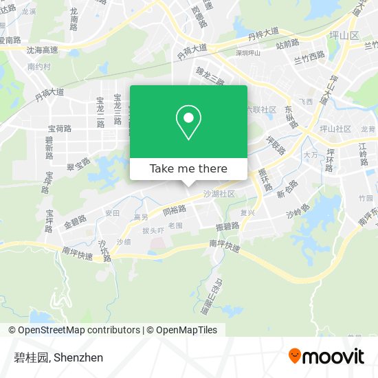 碧桂园 map