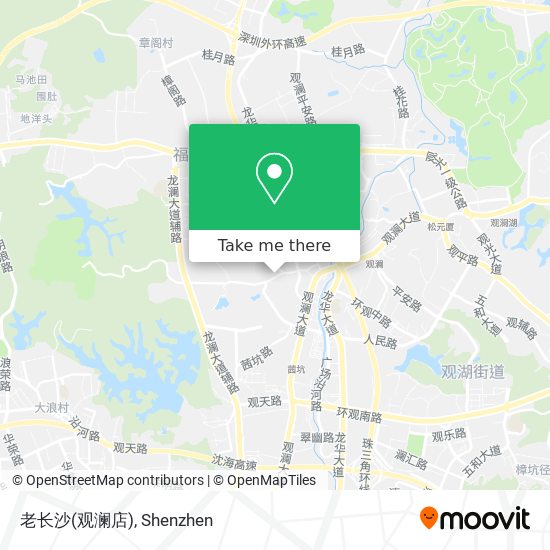 老长沙(观澜店) map
