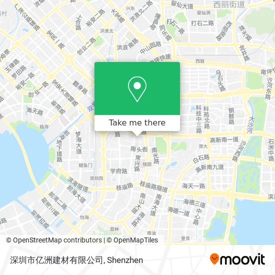 深圳市亿洲建材有限公司 map