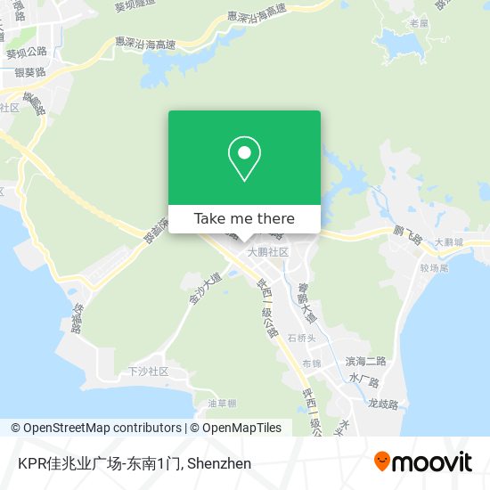 KPR佳兆业广场-东南1门 map