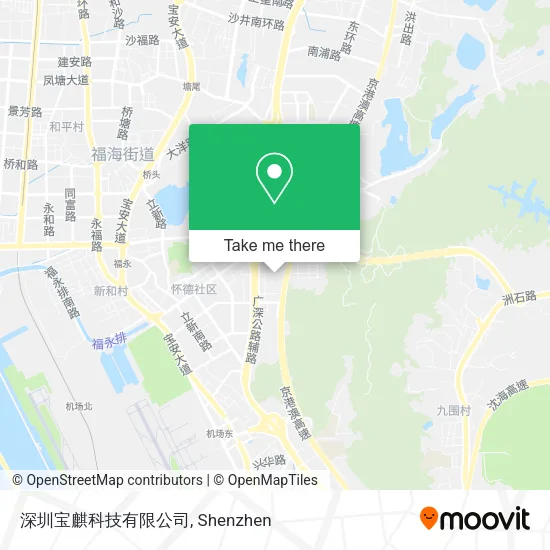 深圳宝麒科技有限公司 map