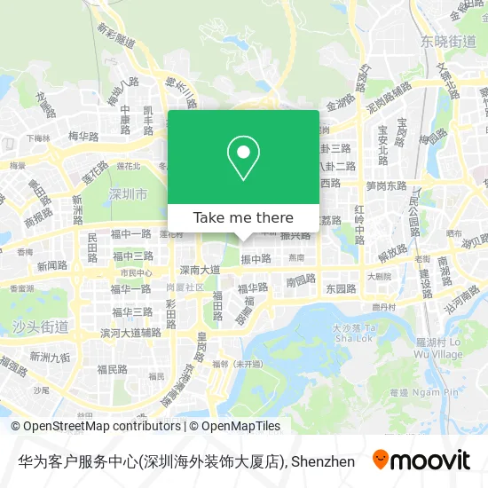 华为客户服务中心(深圳海外装饰大厦店) map