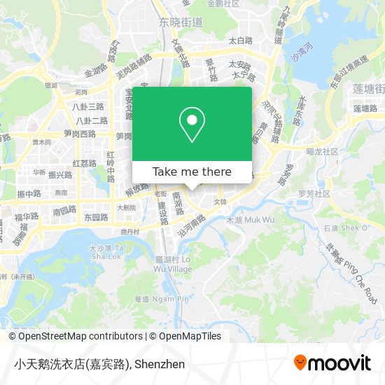 小天鹅洗衣店(嘉宾路) map