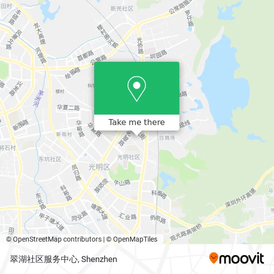 翠湖社区服务中心 map