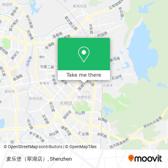 麦乐堡（翠湖店） map