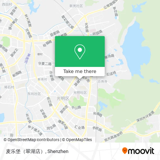 麦乐堡（翠湖店） map