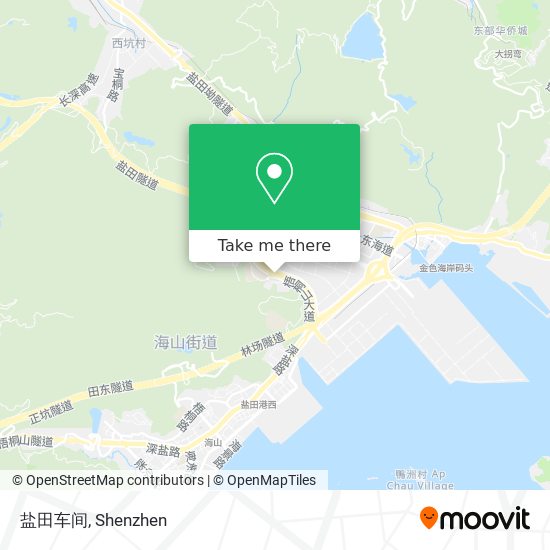 盐田车间 map