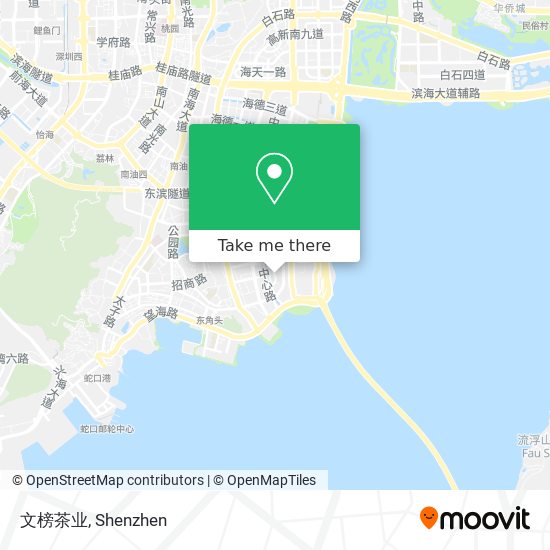 文榜茶业 map
