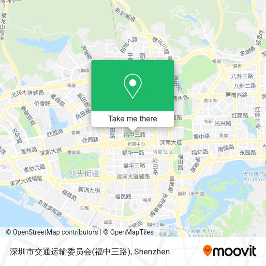 深圳市交通运输委员会(福中三路) map