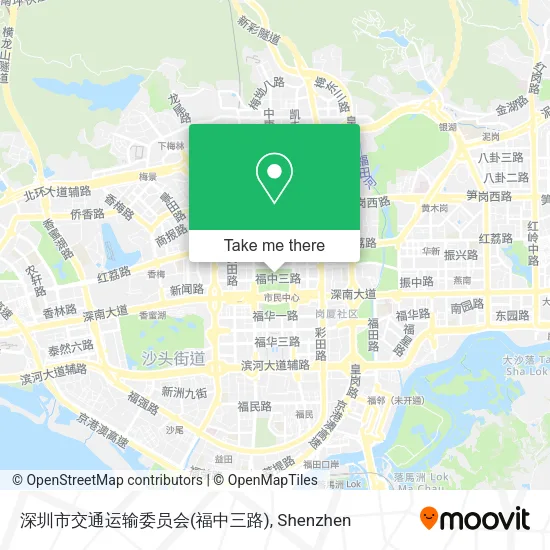 深圳市交通运输委员会(福中三路) map