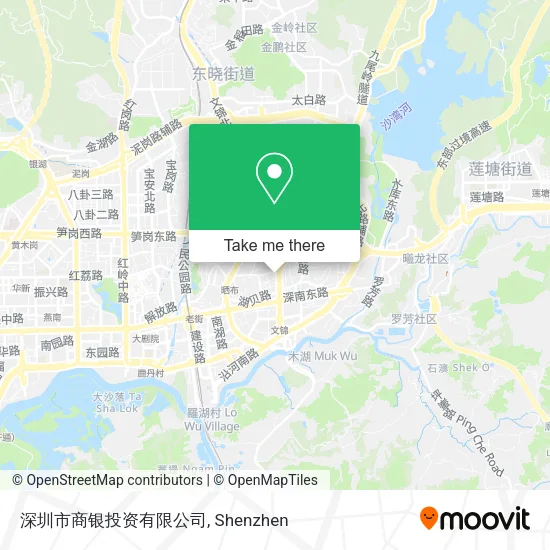 深圳市商银投资有限公司 map