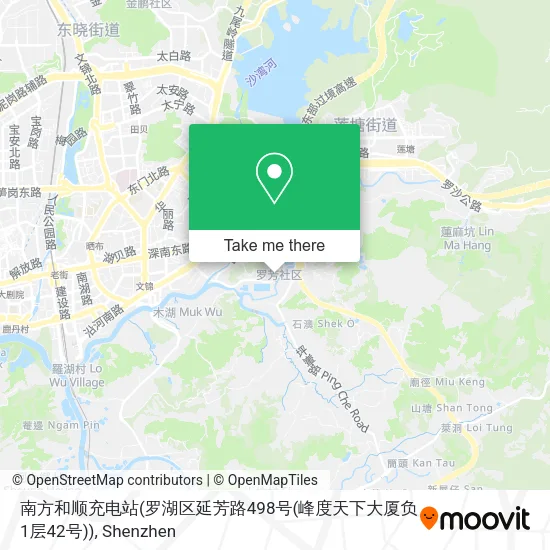 南方和顺充电站(罗湖区延芳路498号(峰度天下大厦负1层42号)) map
