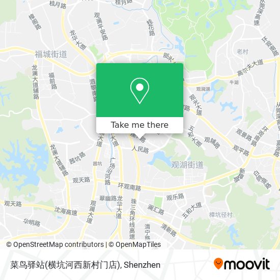 菜鸟驿站(横坑河西新村门店) map