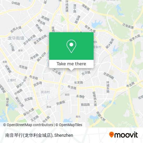 南音琴行(龙华利金城店) map