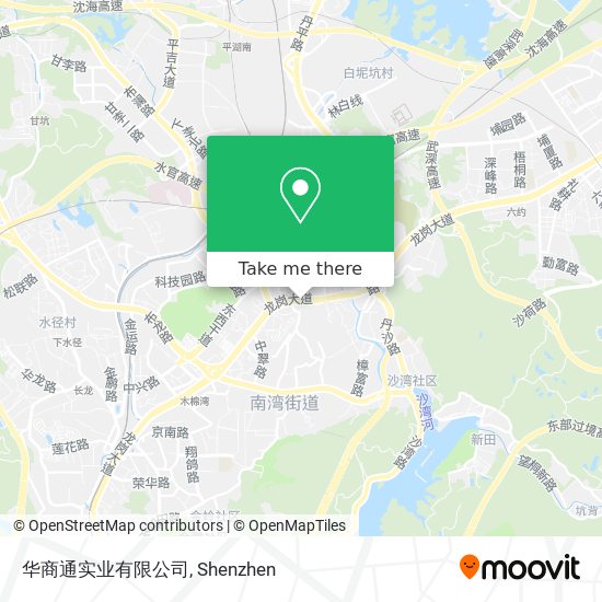 华商通实业有限公司 map