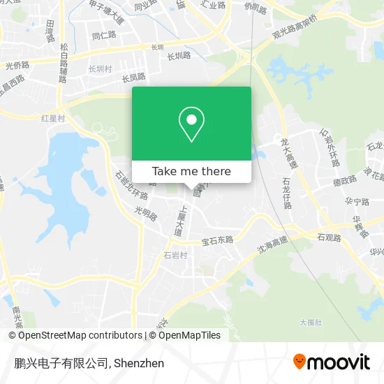 鹏兴电子有限公司 map