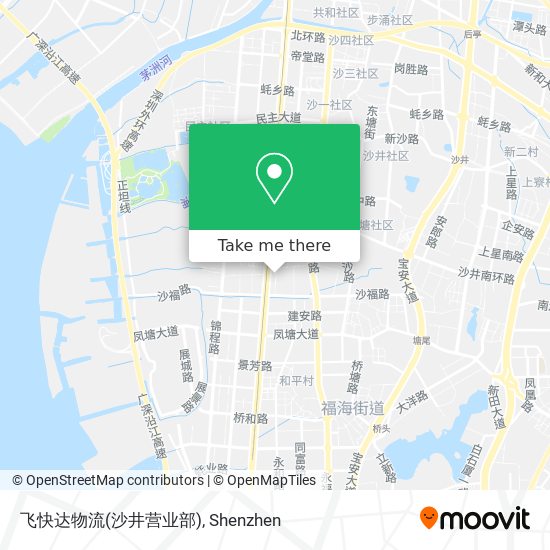 飞快达物流(沙井营业部) map