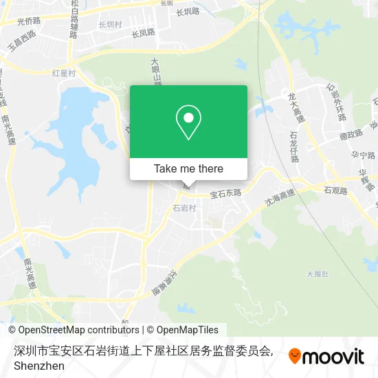 深圳市宝安区石岩街道上下屋社区居务监督委员会 map