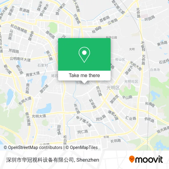 深圳市华冠视科设备有限公司 map