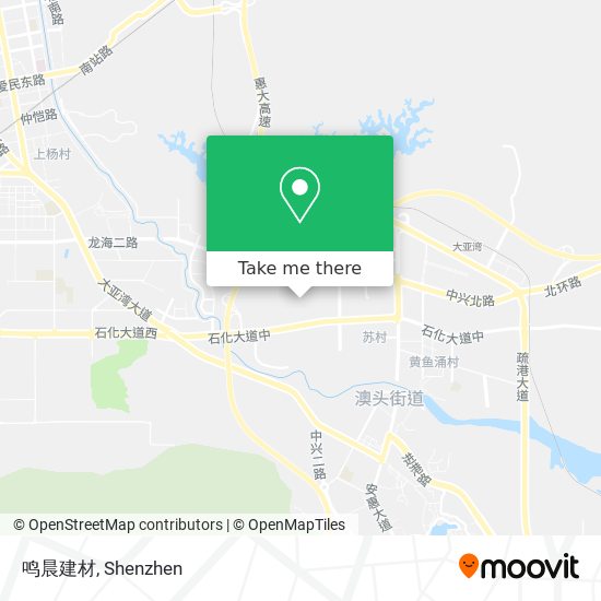 鸣晨建材 map