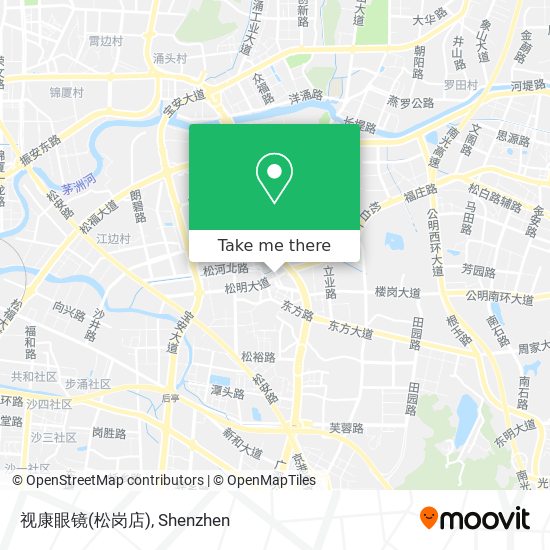 视康眼镜(松岗店) map