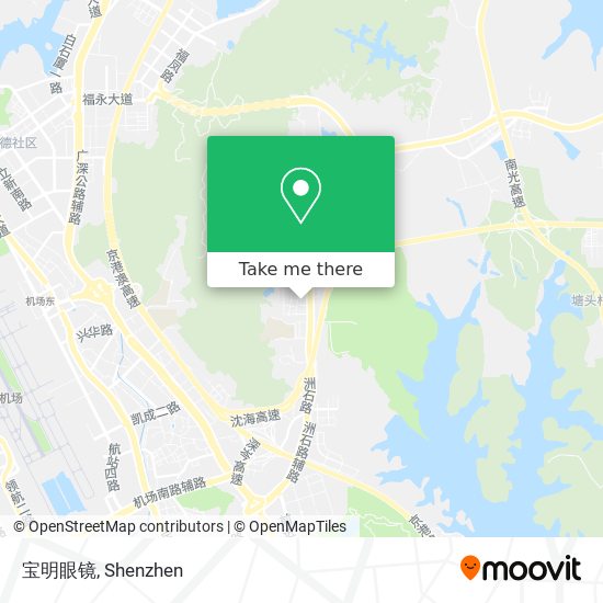 宝明眼镜 map