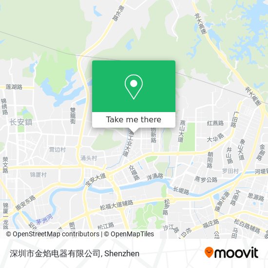 深圳市金焰电器有限公司 map